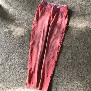 Gymshark Peach/Coral Flex Leggings